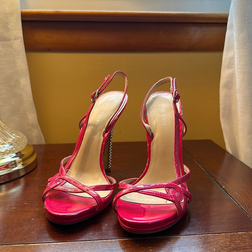 Nine West 7.5M Pink Heels